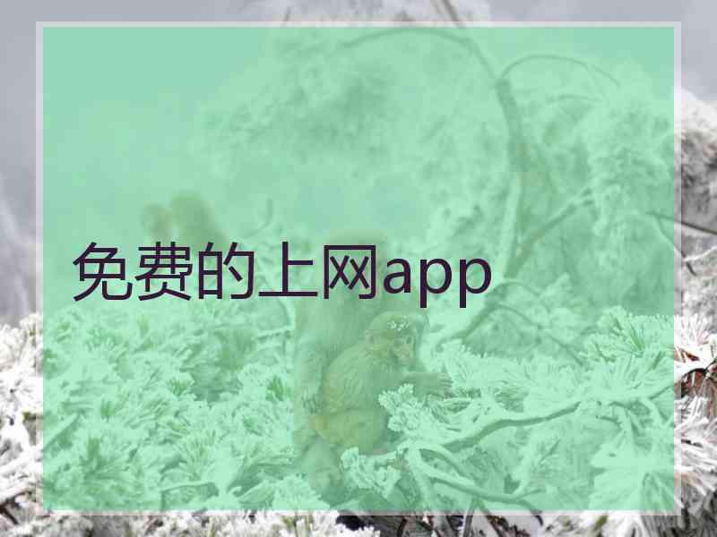 免费的上网app