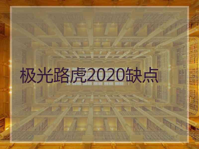 极光路虎2020缺点