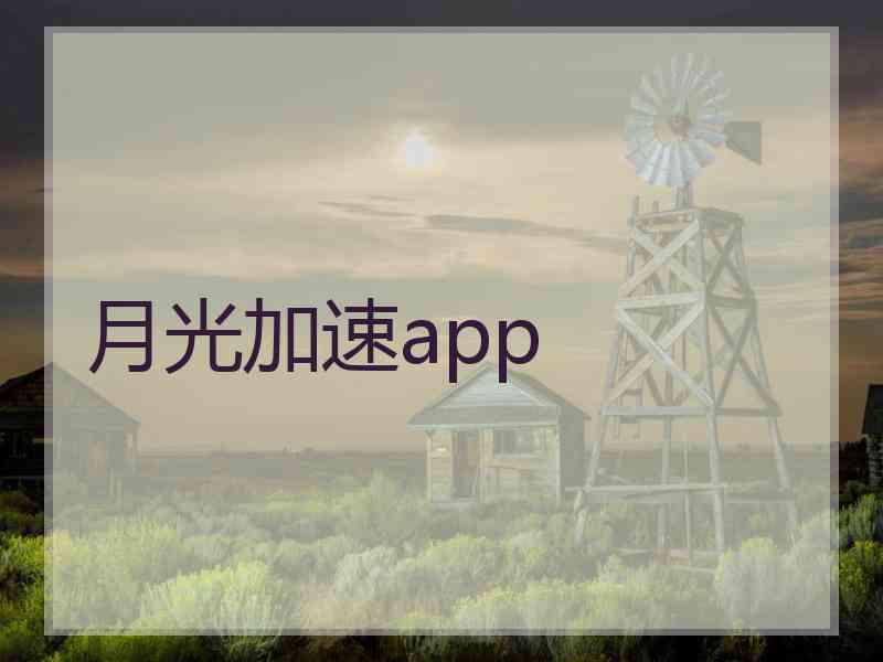 月光加速app