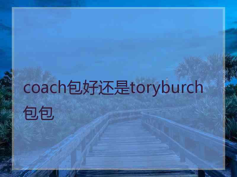 coach包好还是toryburch包包