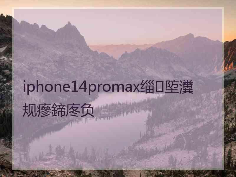 iphone14promax缁埅瀵规瘮鍗庝负