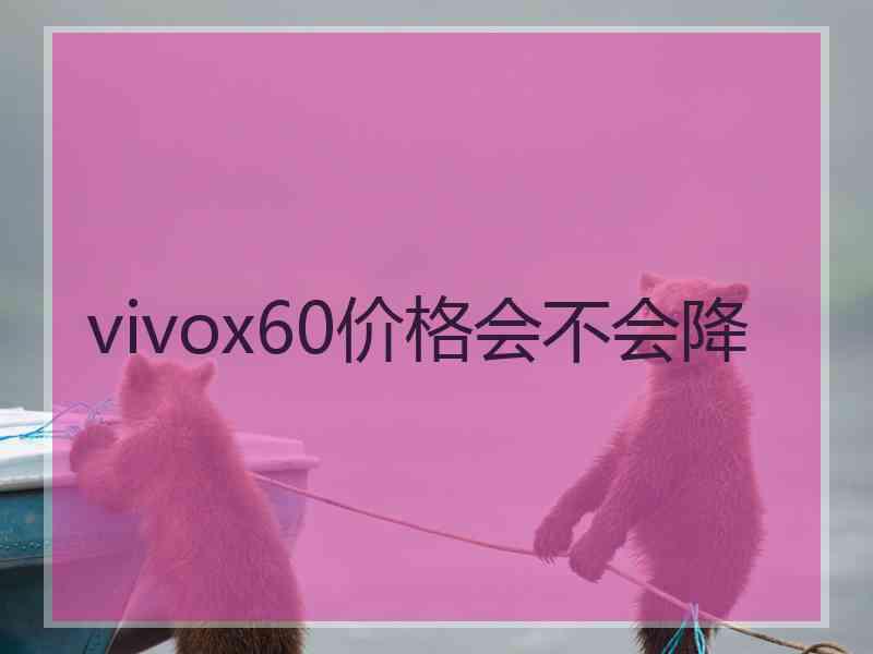 vivox60价格会不会降