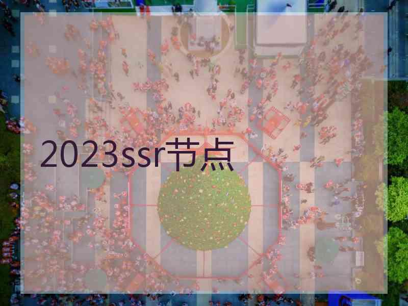 2023ssr节点