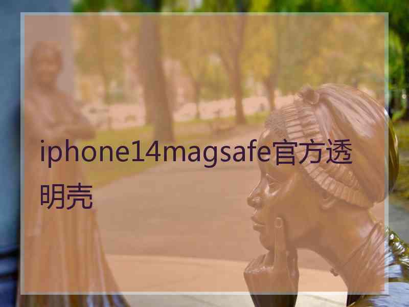 iphone14magsafe官方透明壳