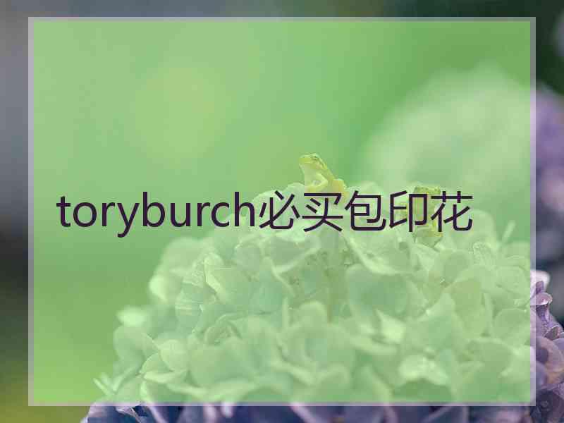 toryburch必买包印花