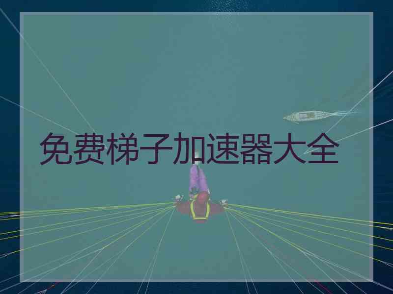 免费梯子加速器大全