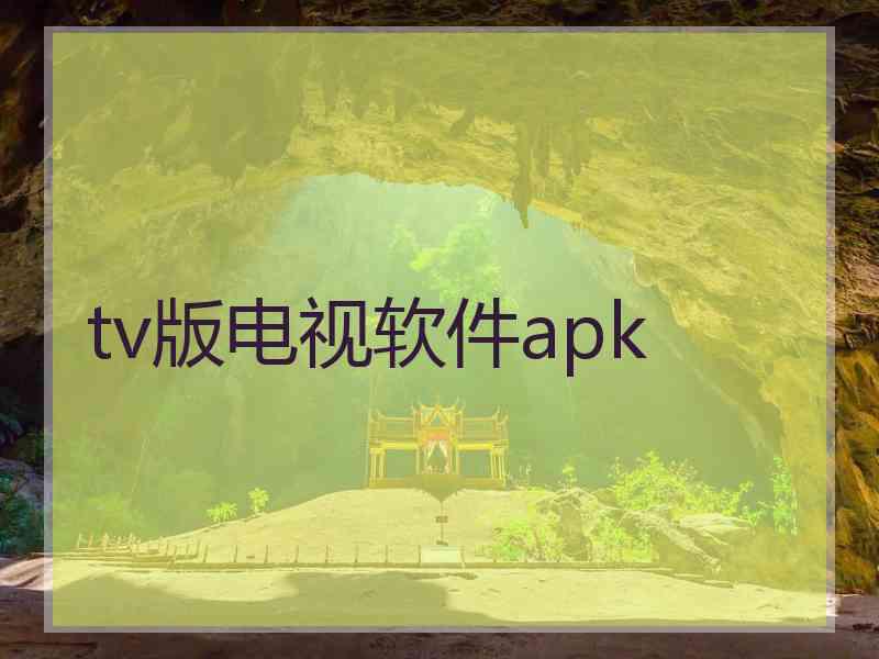 tv版电视软件apk