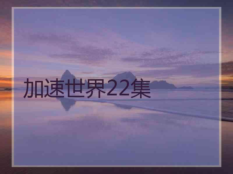 加速世界22集