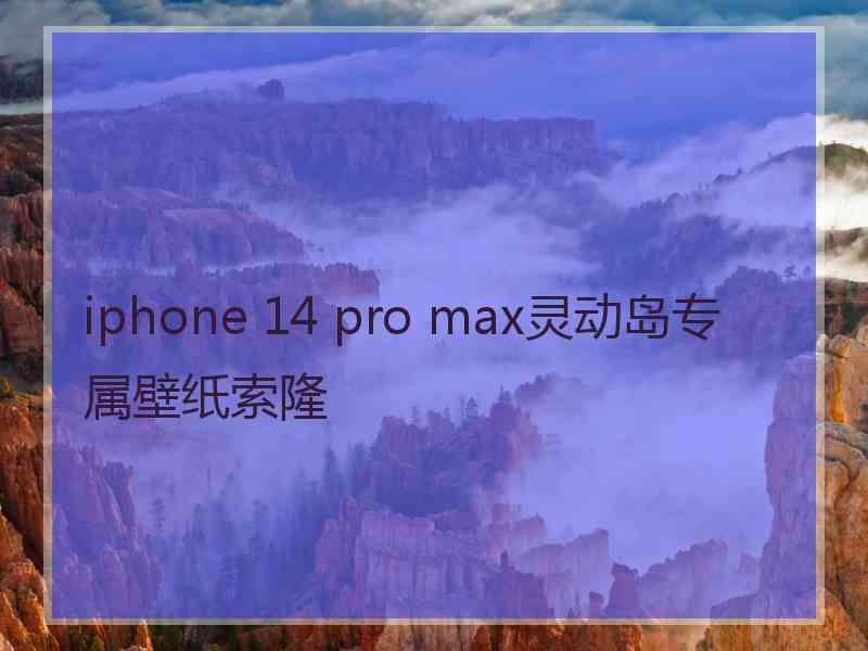 iphone 14 pro max灵动岛专属壁纸索隆