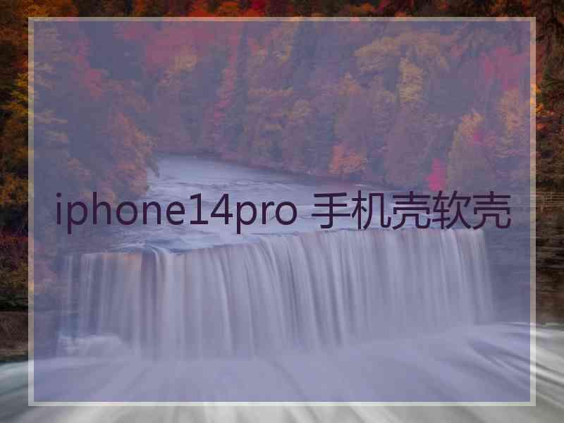 iphone14pro 手机壳软壳