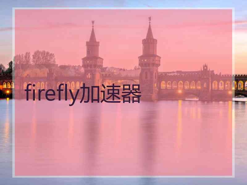 firefly加速器