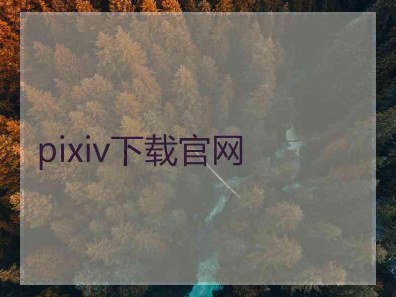 pixiv下载官网