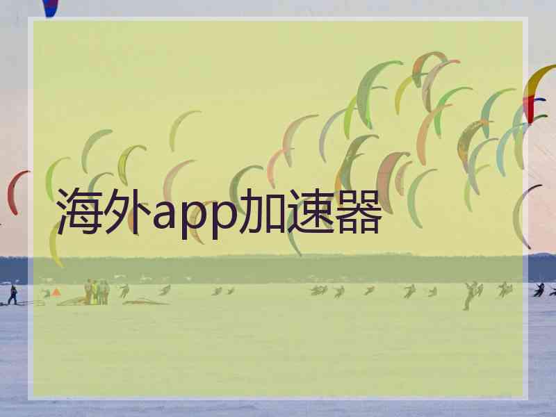 海外app加速器