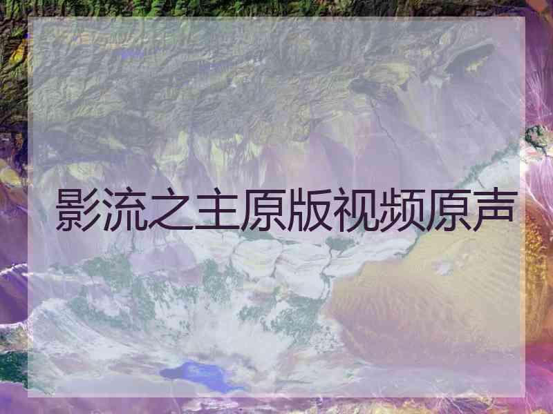 影流之主原版视频原声