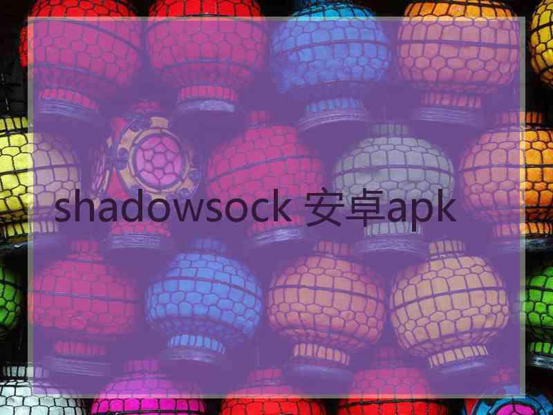 shadowsock 安卓apk