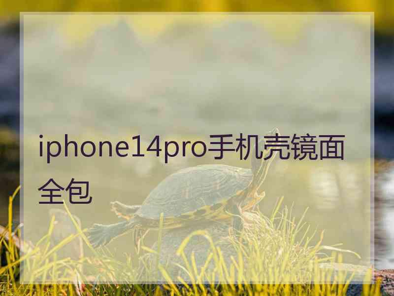 iphone14pro手机壳镜面全包