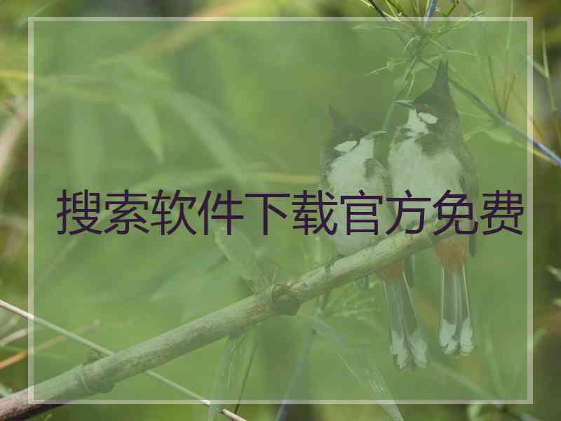 搜索软件下载官方免费