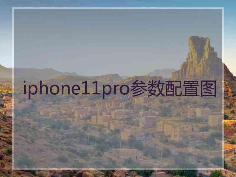 iphone11pro参数配置图