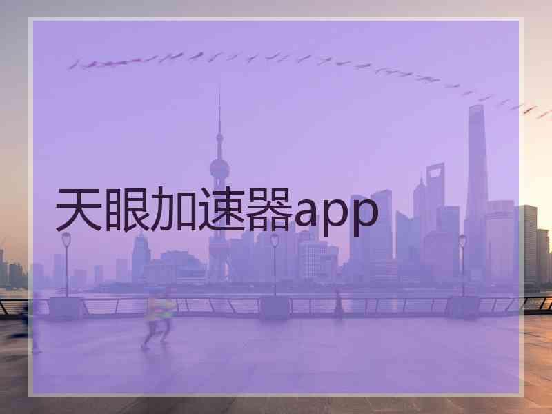 天眼加速器app