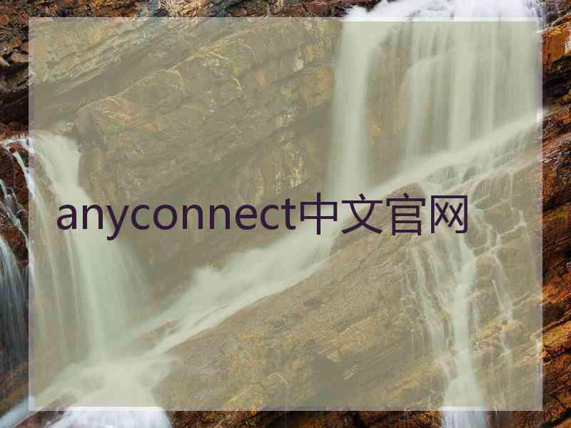 anyconnect中文官网