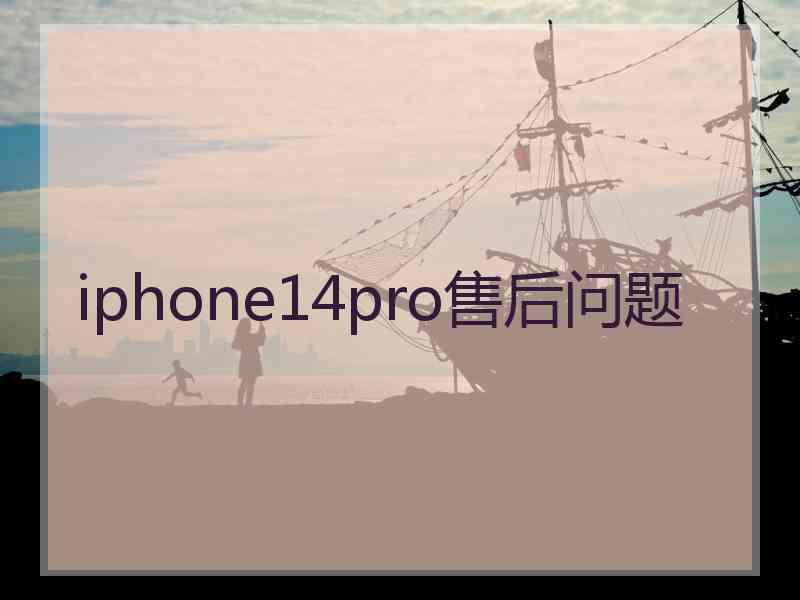 iphone14pro售后问题