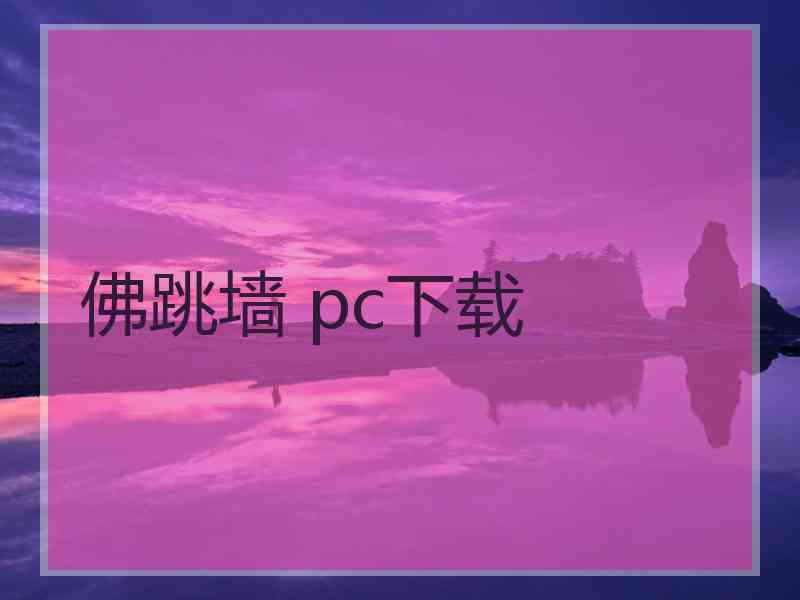 佛跳墙 pc下载