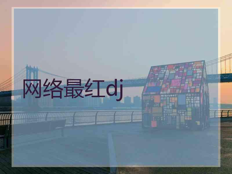 网络最红dj