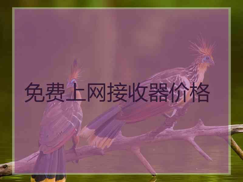 免费上网接收器价格