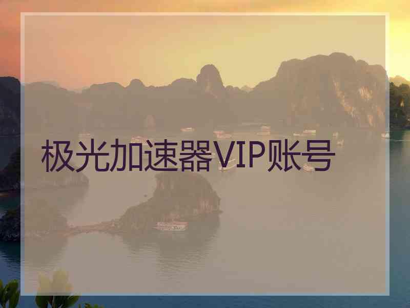 极光加速器VIP账号