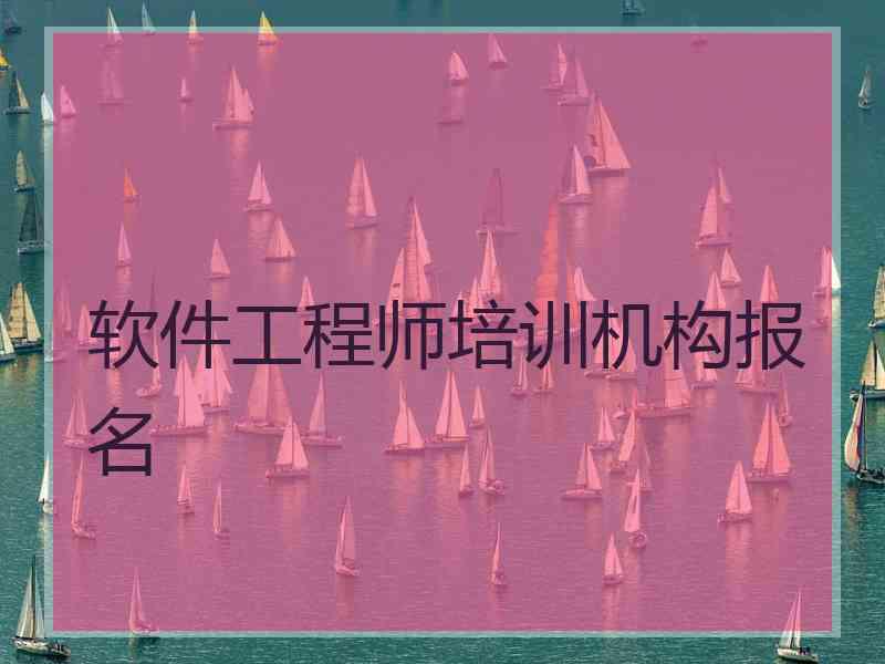 软件工程师培训机构报名