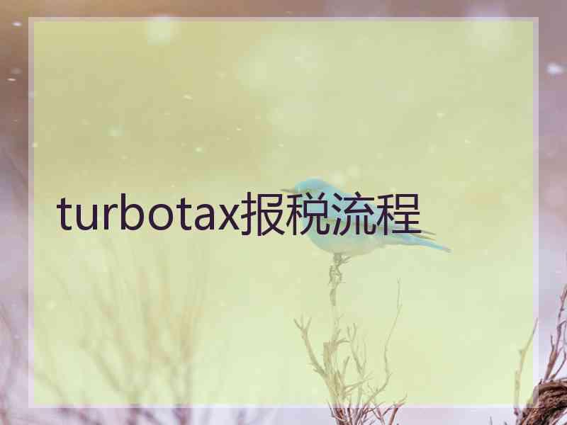 turbotax报税流程