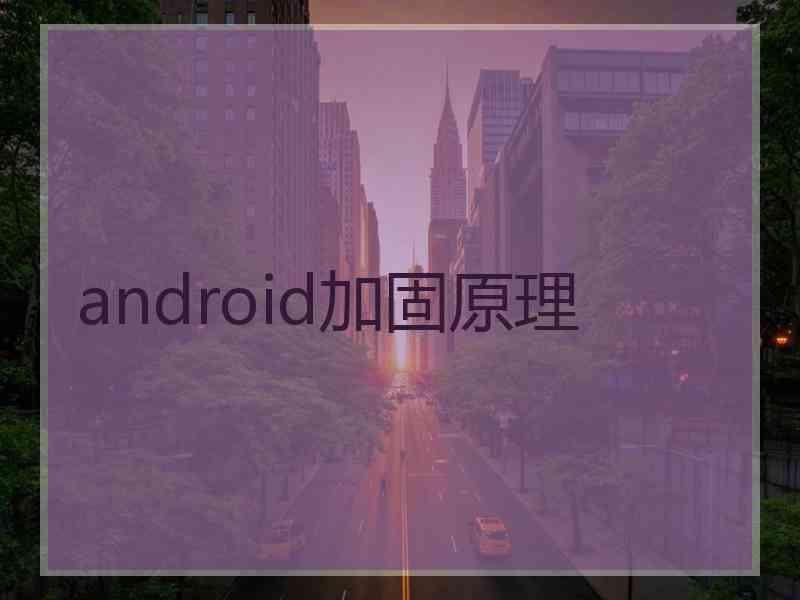 android加固原理