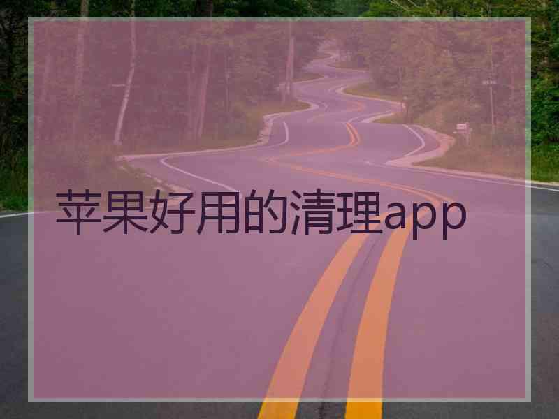 苹果好用的清理app