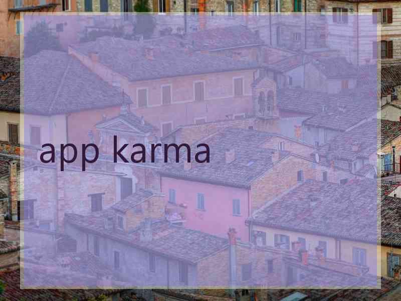 app karma