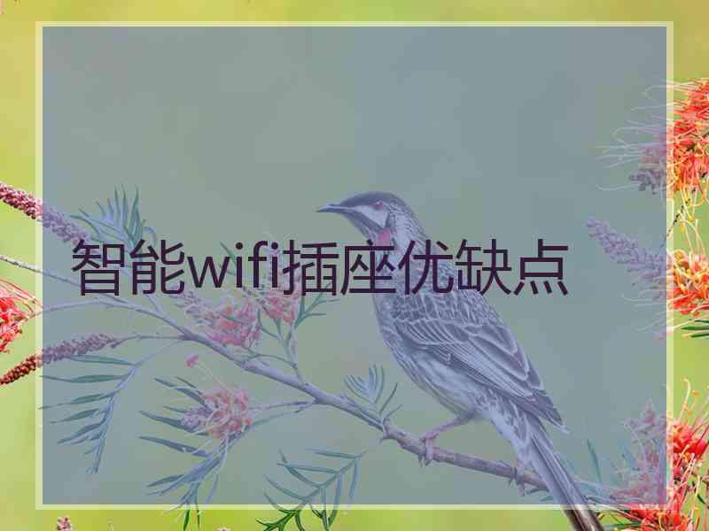 智能wifi插座优缺点