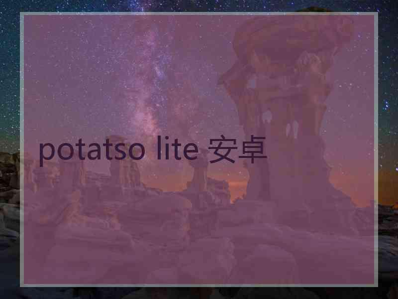 potatso lite 安卓