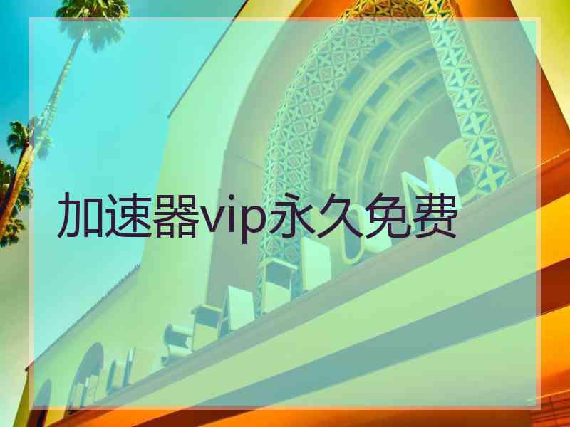 加速器vip永久免费