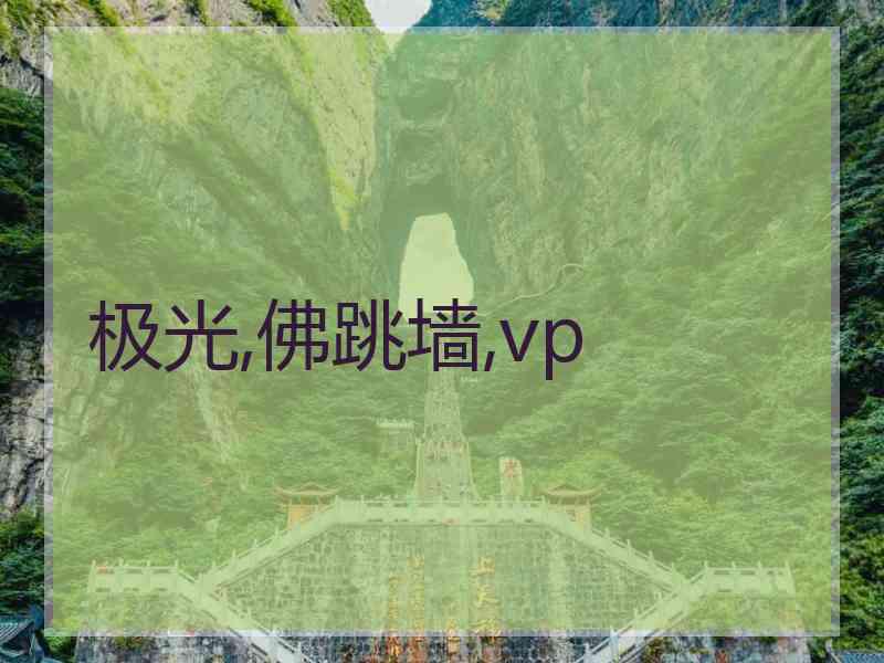 极光,佛跳墙,vp