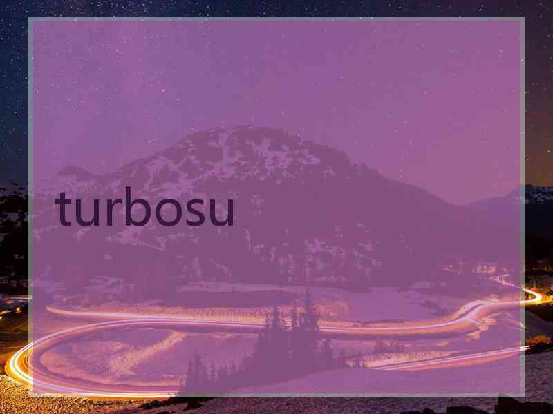 turbosu