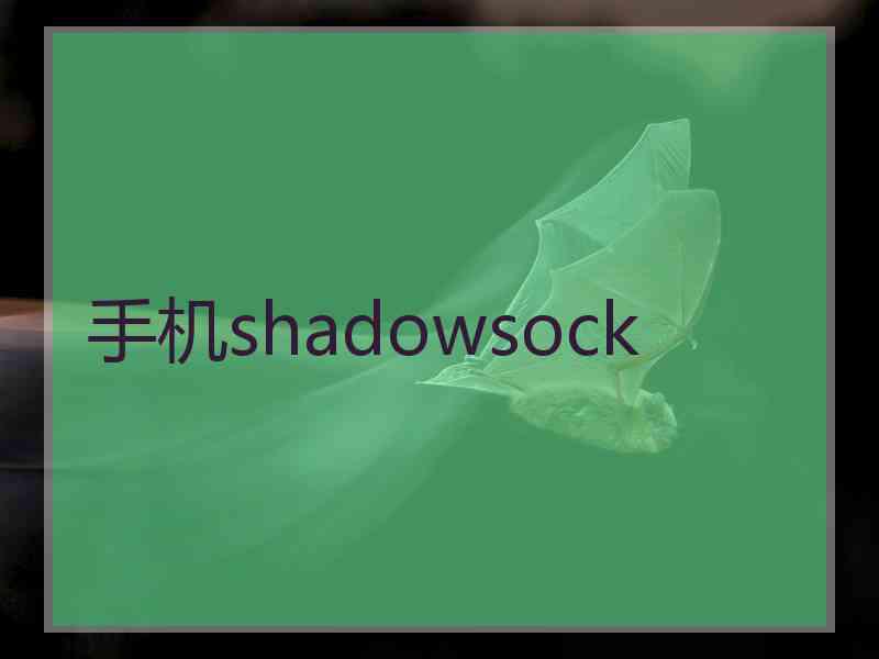 手机shadowsock