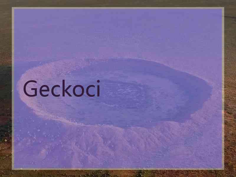 Geckoci