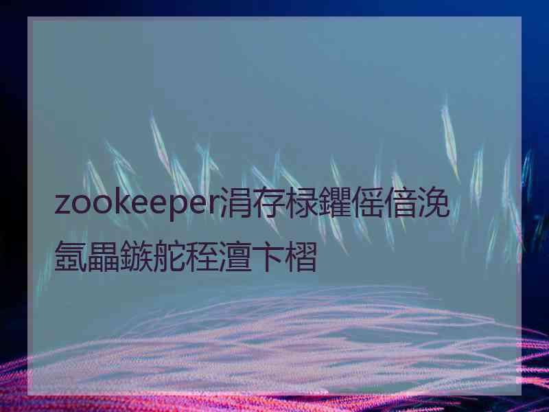 zookeeper涓存椂鑺傜偣浼氬畾鏃舵秷澶卞槢