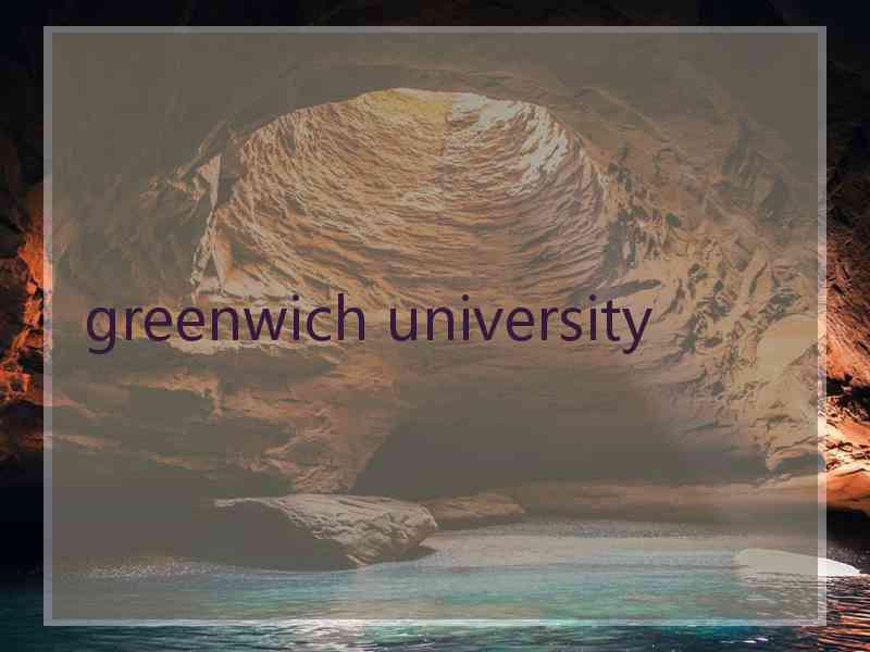 greenwich university