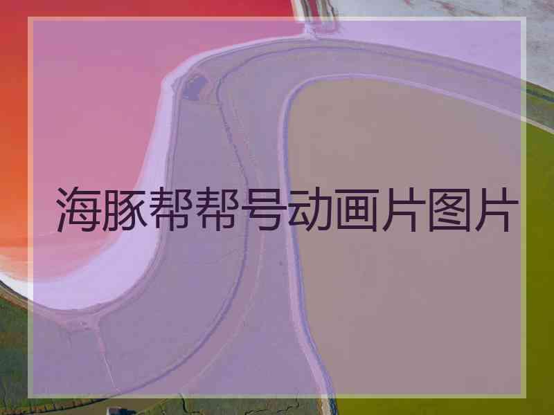 海豚帮帮号动画片图片