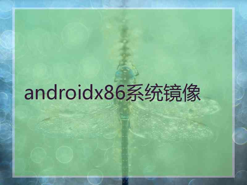 androidx86系统镜像