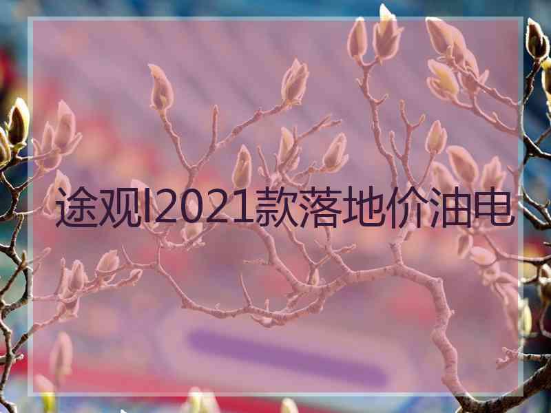 途观l2021款落地价油电