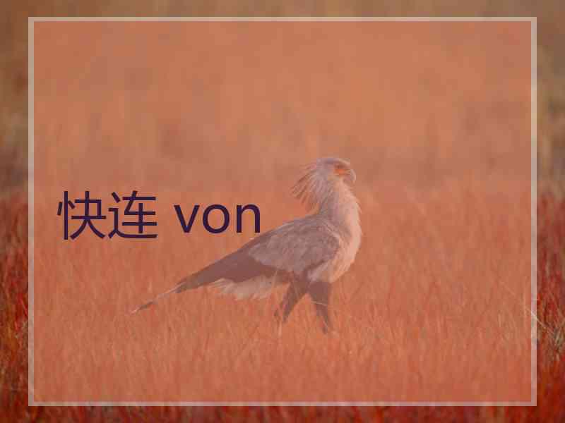 快连 von