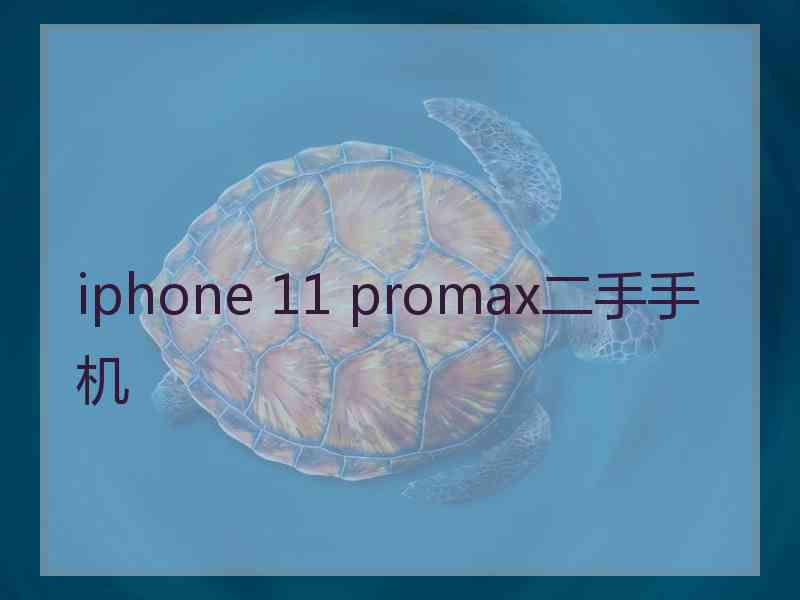 iphone 11 promax二手手机