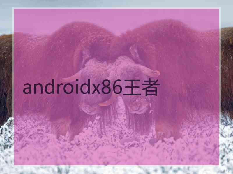 androidx86王者