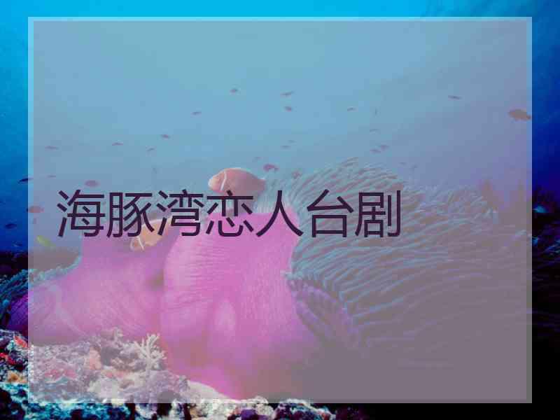 海豚湾恋人台剧